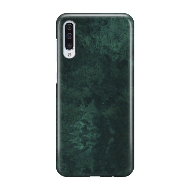 Image of Samsung Galaxy A50 / A30s Hardcase Schutzhülle Dark Print - Dunkelgrün bei Apfelkiste.ch
