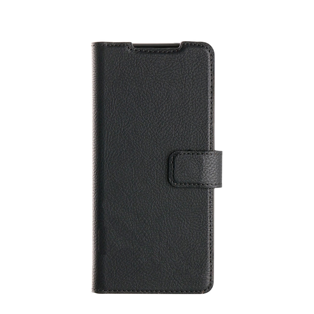 Image of XQISIT - Samsung Galaxy A51 5G (2020) Slim Wallet Case Leder Tasche (41930) - Schwarz bei Apfelkiste.ch