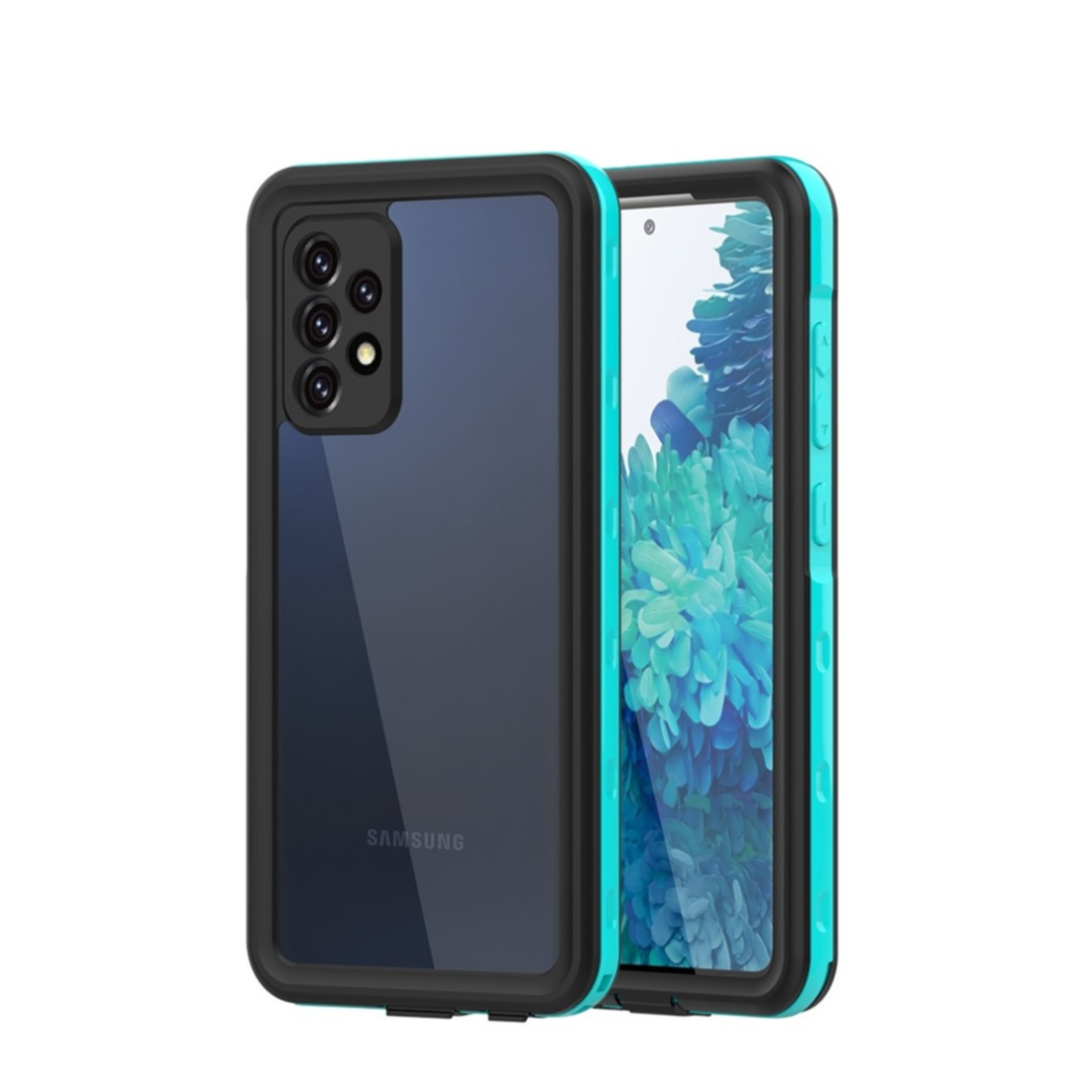 Image of Redpepper - Samsung Galaxy A52s 5G / A52 (5G) Wasserfeste Outdoor Schutz Hülle (IP68) - Türkis bei Apfelkiste.ch