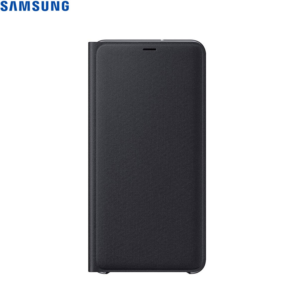 Galaxy A7 (2018) Wallet Cover Tasche (EF-WA750PBEGWW) - Schwarz