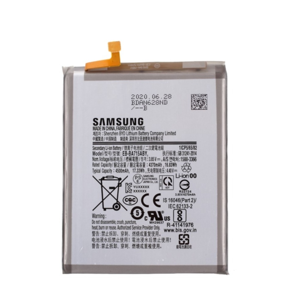 Image of Samsung Galaxy A71 Akku - Batterie 3.85V 4500mAh bei Apfelkiste.ch