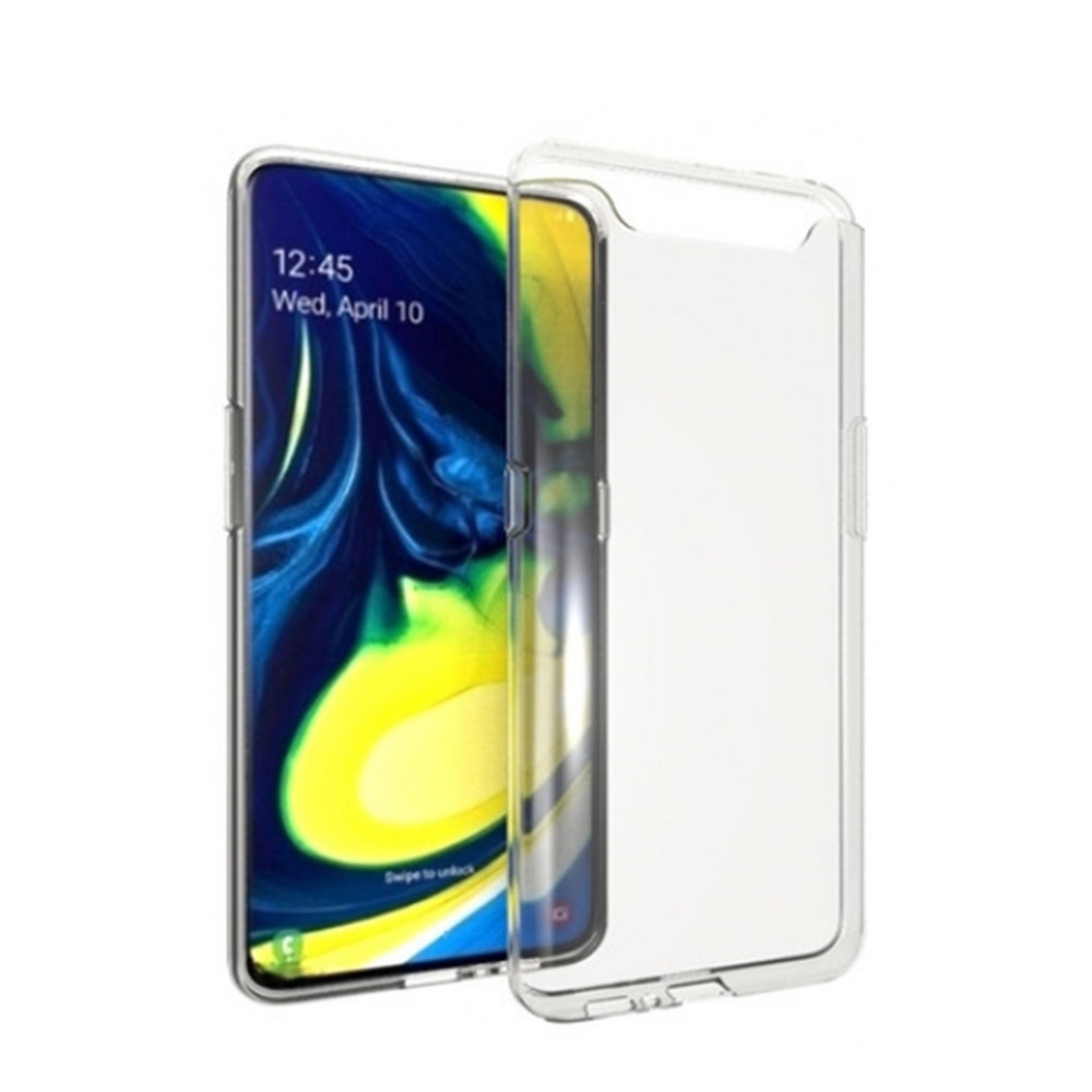 Image of Samsung Galaxy A80 Gummi Case Hülle - Transparent bei Apfelkiste.ch