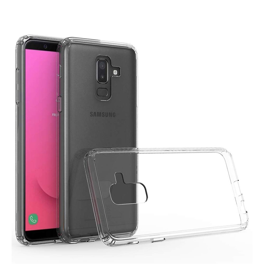Image of Samsung Galaxy J8 (2018) Gummi Case Hülle - Transparent bei Apfelkiste.ch