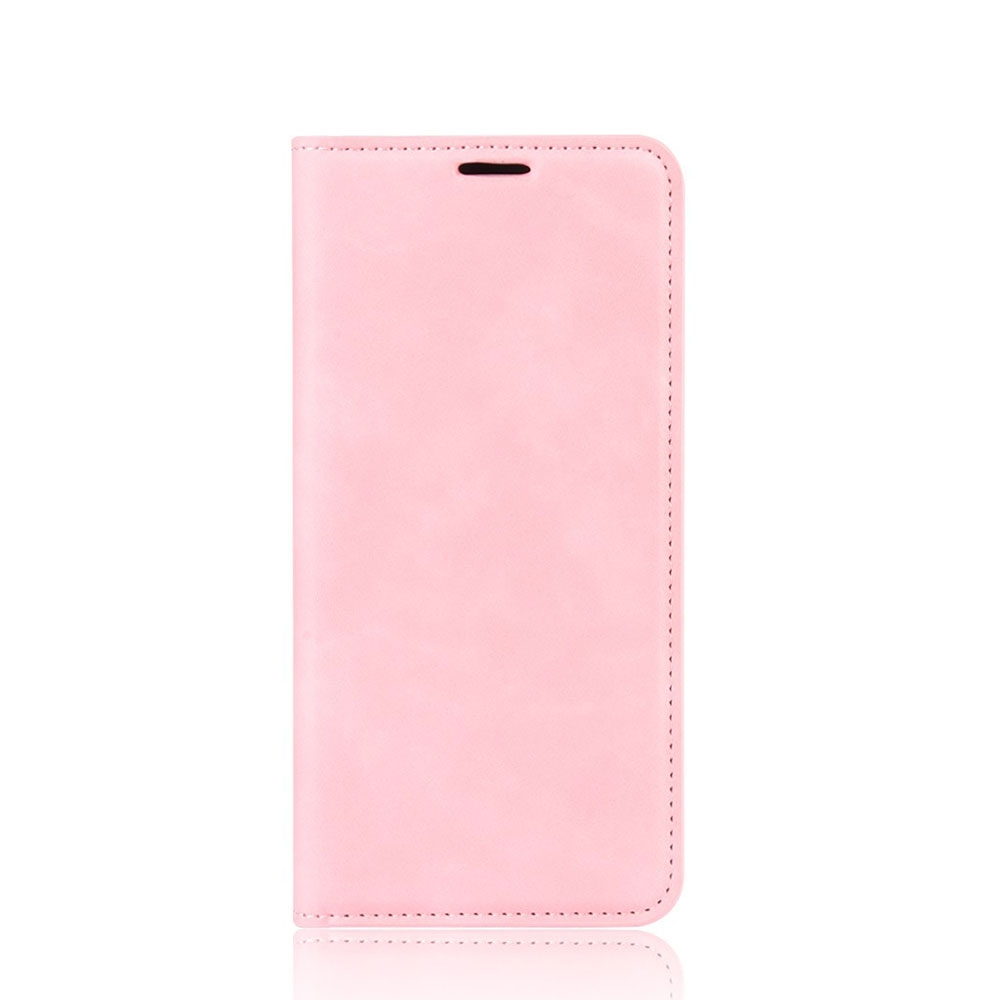 Samsung Galaxy Note 10 Lite Vintage Leder Tasche Flip Cover Fashion Design - Rosa (Matt)