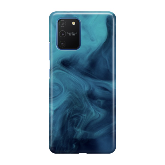 Image of Samsung Galaxy S10 Lite Hardcase Schutzhülle Mystic Marmor Marble - Blau bei Apfelkiste.ch
