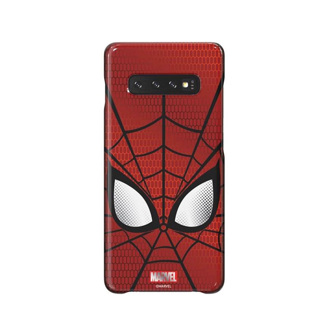 Image of Samsung - Galaxy S10+ Plus Friends Smart Cover Hardcase Hülle (GP-G975HIFGHWD) - Marvel's Spider Man bei Apfelkiste.ch