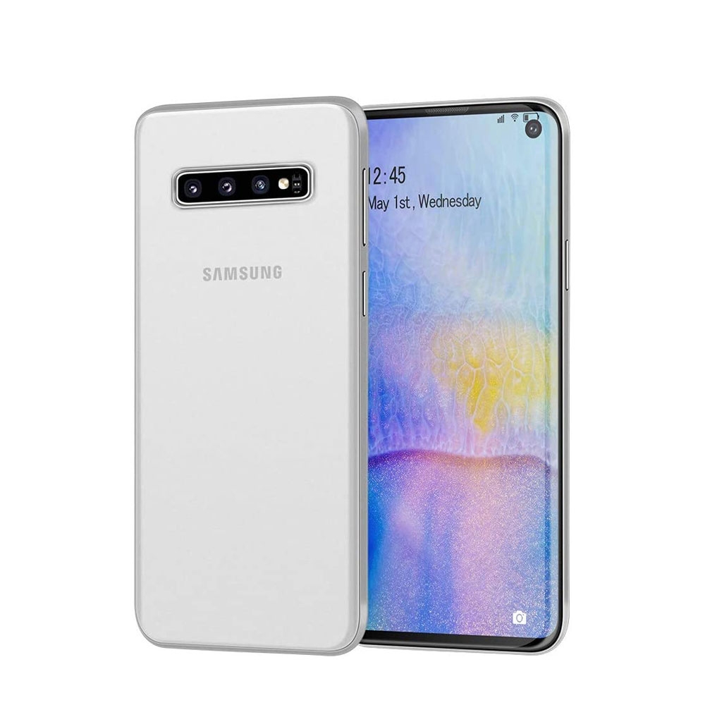 Image of Apfelkiste © - Samsung Galaxy S10e Kunststoff Hülle Case Ultra Thin 0.45 mm - Transparent (Matt) bei Apfelkiste.ch