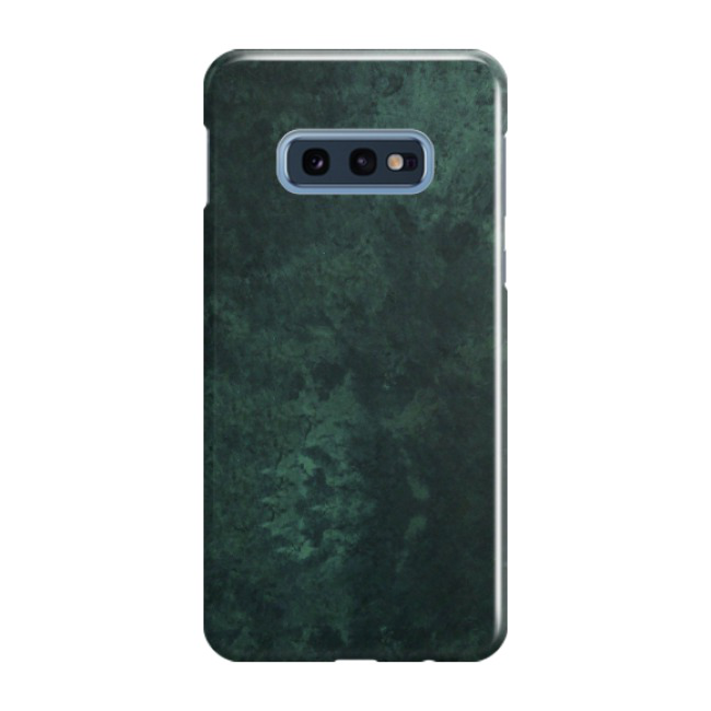 Image of Samsung Galaxy S10e Hardcase Schutzhülle Dark Print - Dunkelgrün bei Apfelkiste.ch