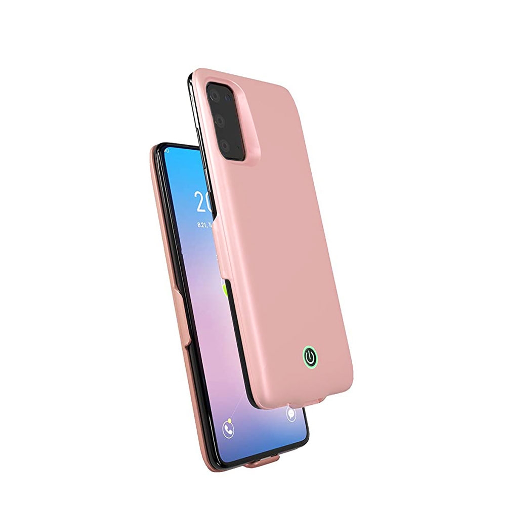 Image of Samsung Galaxy S20 / S20 5G Backpack Akku Case (7000mAh) Schutzhülle - Rosa bei Apfelkiste.ch