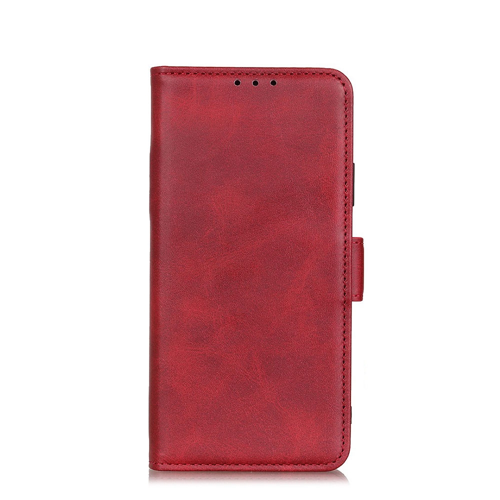 Image of Samsung Galaxy S20 FE / S20 FE 5G Vintage Leder Tasche Flip Cover Fashion Design - Rot bei Apfelkiste.ch