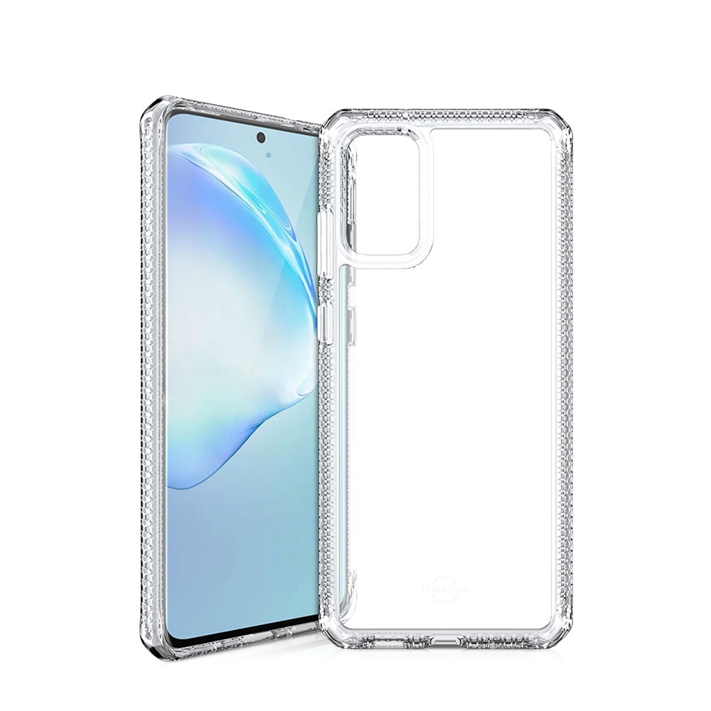 Image of ITSkins - Samsung Galaxy S20 FE / S20 FE 5G Spectrum Clear Antimikrobielle Schutz Gummi Hülle (Fallschutz 2 Meter) - Transparent bei Apfelkiste.ch