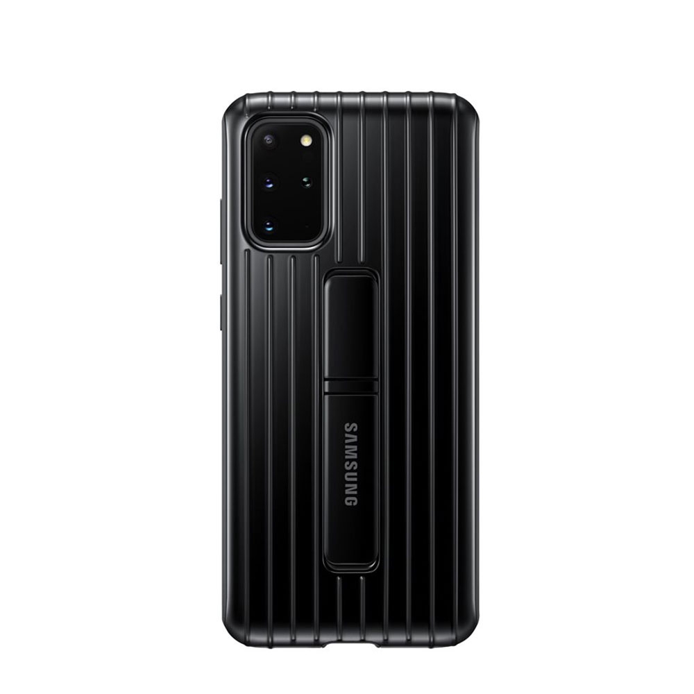 Image of Samsung - Galaxy S20+ Plus / S20+ Plus 5G Protective Standing Cover Schutzhülle (EF-RG985CBEGEU) - Schwarz bei Apfelkiste.ch