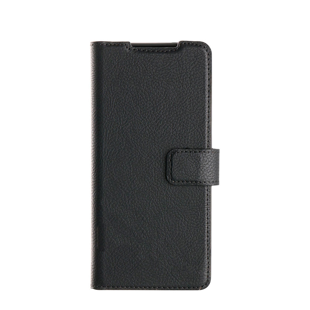 Image of XQISIT - Samsung Galaxy S20 / S20 5G Slim Wallet Case Leder Tasche (38530) - Schwarz bei Apfelkiste.ch