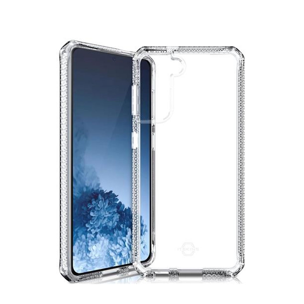 Image of ITSkins - Samsung Galaxy S21 5G Spectrum Clear Antimikrobielle Schutz Gummi Hülle (Fallschutz 3 Meter) - Transparent bei Apfelkiste.ch