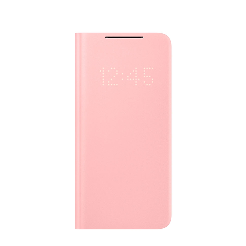 Image of Samsung - Galaxy S21 5G Smart LED View Cover Tasche (EF-NG991PPEGEW) - Pink bei Apfelkiste.ch