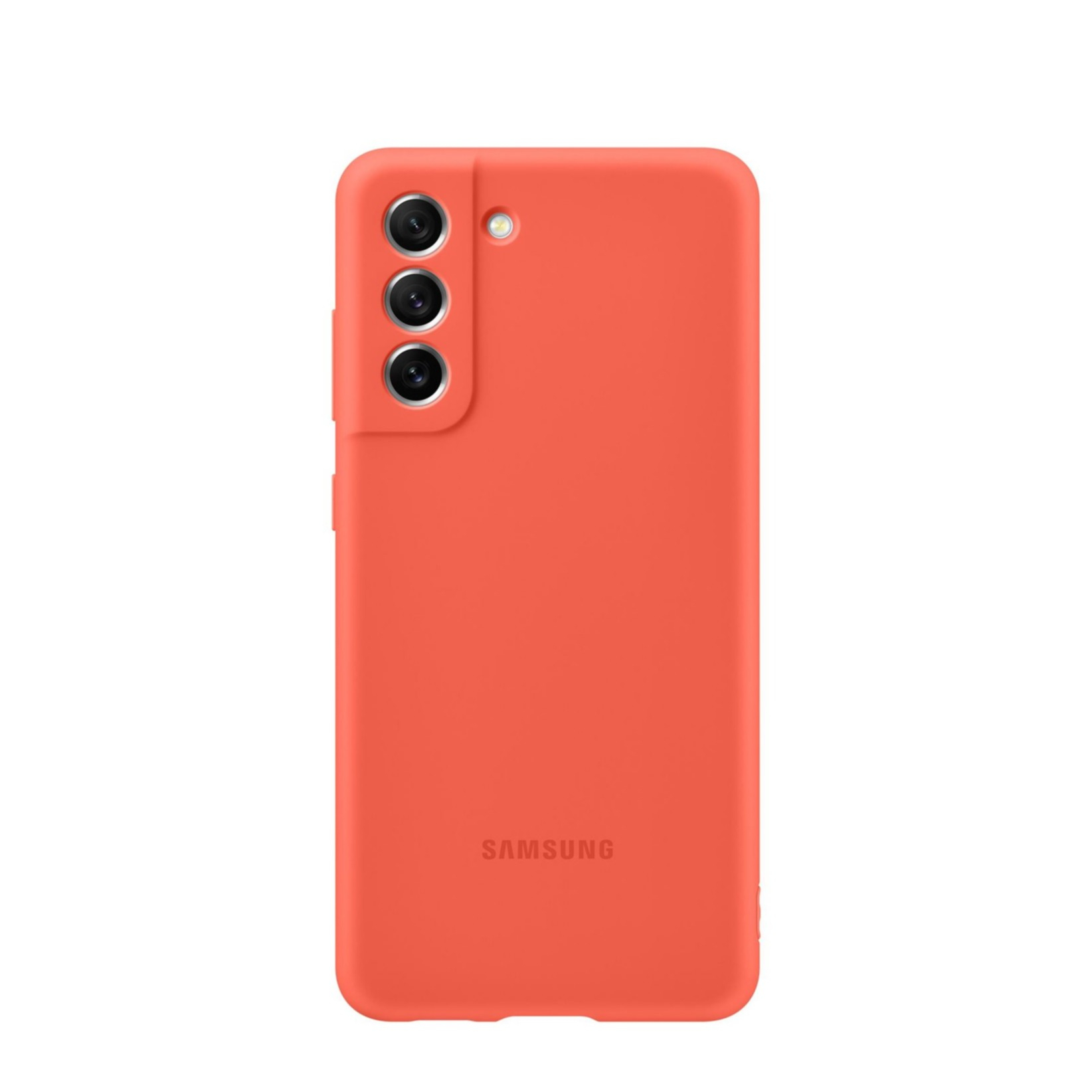 Image of Samsung - Galaxy S21 FE 5G Silikon Cover Hülle (EF-PG990TPEGWW) - Coral bei Apfelkiste.ch