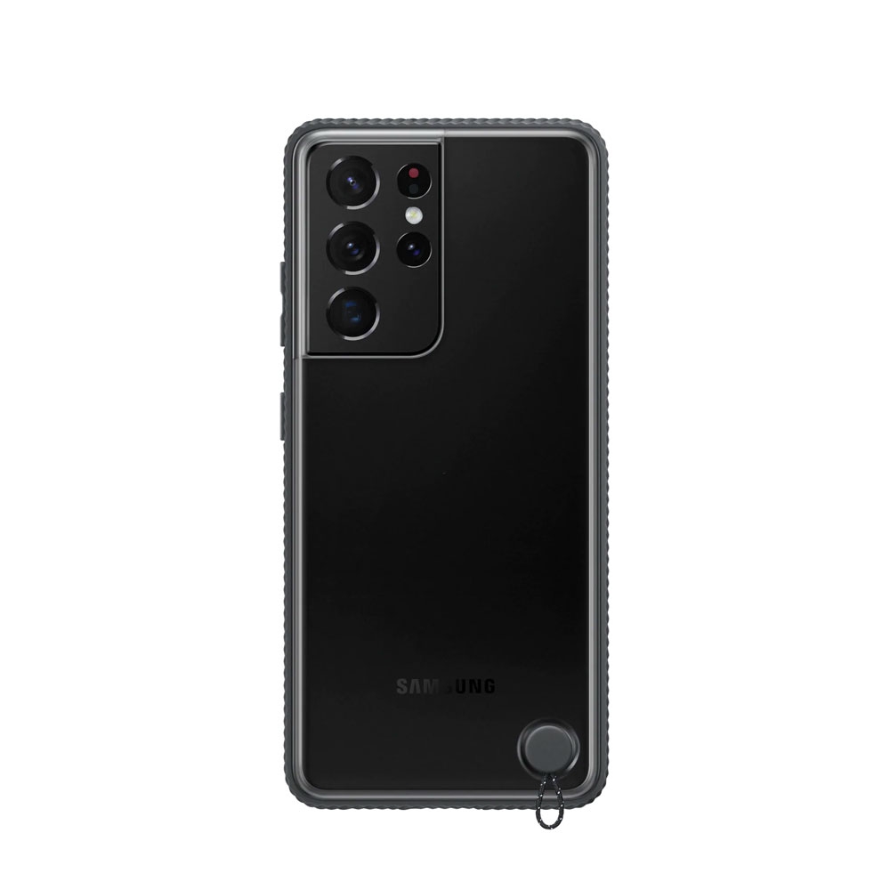 Image of Samsung - Galaxy S21 Ultra 5G Clear Protective Cover Schutzhülle (EF-GG998CBEGWW) - Schwarz bei Apfelkiste.ch