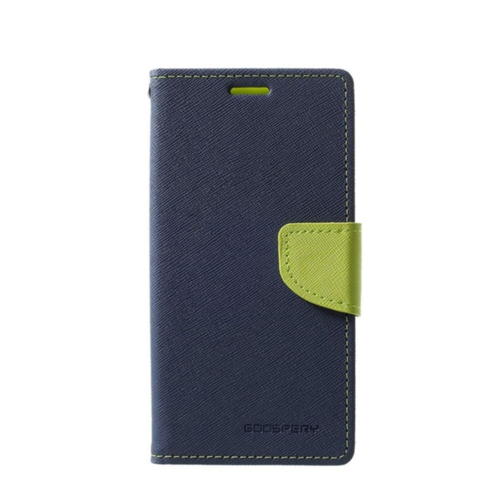 Image of Mercury Goospery - Samsung Galaxy S22 Ultra 5G Leder Tasche Flipcase - Dunkelblau / Grün bei Apfelkiste.ch