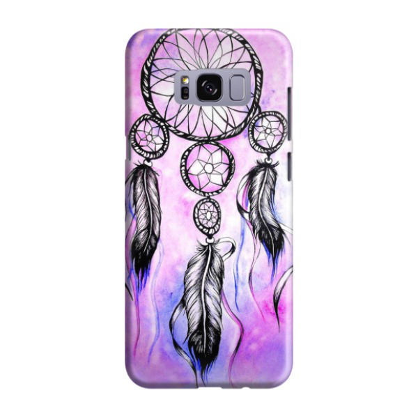Image of Samsung Galaxy S8 Hardcase Schutzhülle Dreamcatcher - Lila bei Apfelkiste.ch