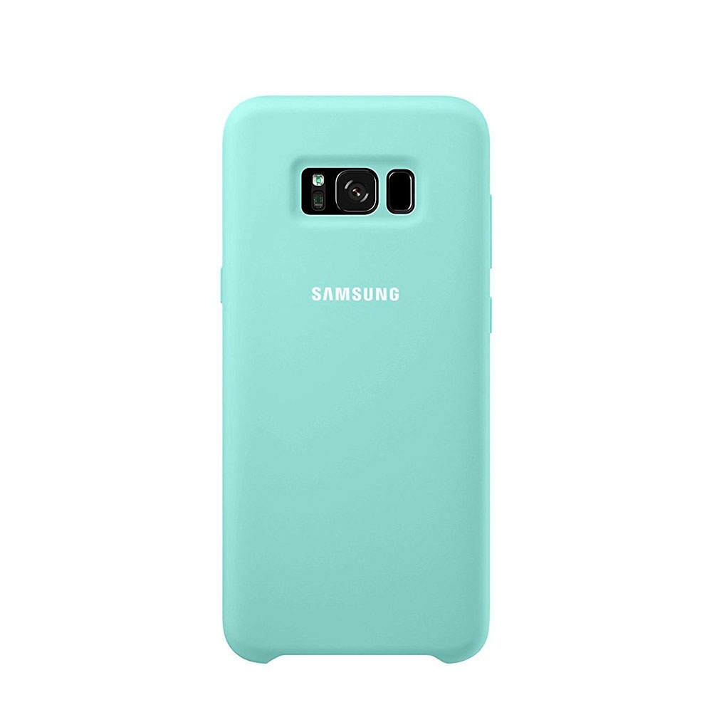 Image of Samsung - Galaxy S8+ Plus Silikon Cover Hülle (EF-PG955TLEGWW) - Blau bei Apfelkiste.ch