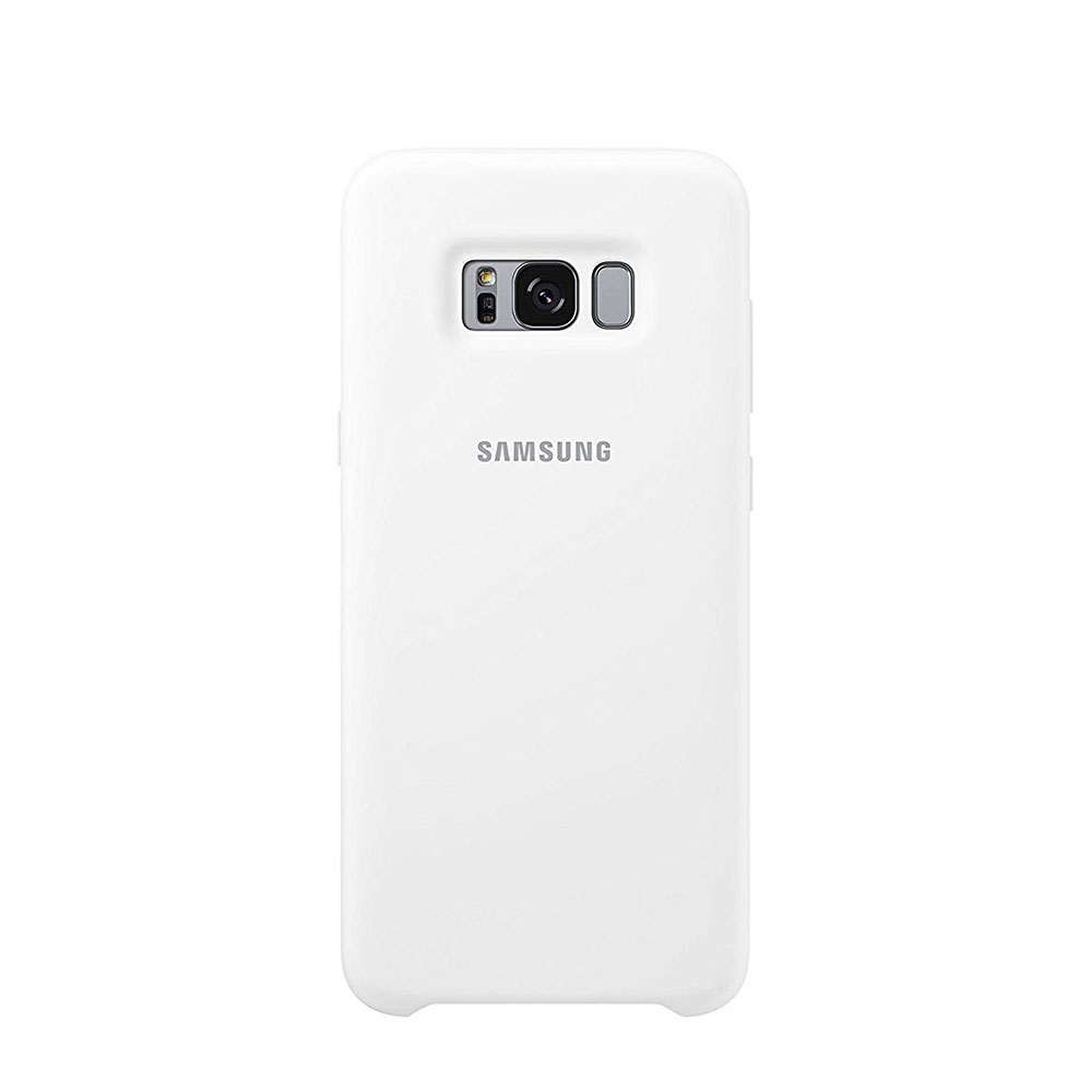 Image of Samsung - Galaxy S8+ Plus Silikon Cover Hülle (EF-PG955TWEGWW) - Weiss bei Apfelkiste.ch