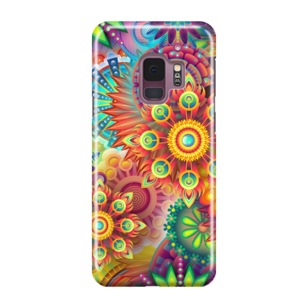 Image of Samsung Galaxy S9 Hardcase Schutzhülle Abstrakt - Bunt bei Apfelkiste.ch
