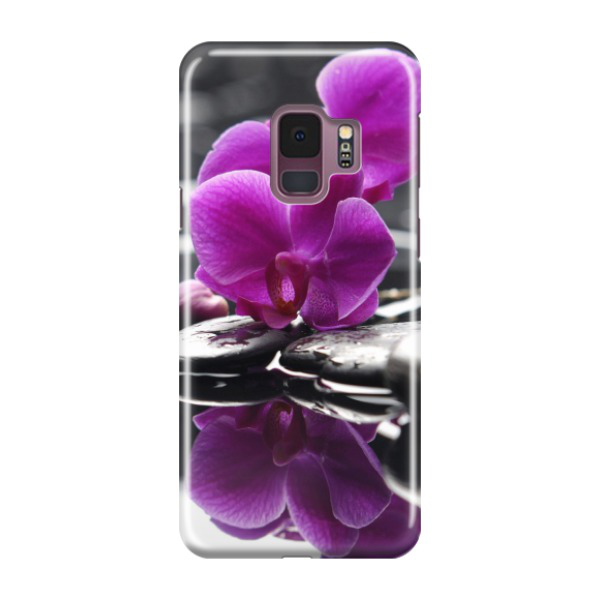 Image of Samsung Galaxy S9 Hardcase Schutzhülle Orchidee - Lila bei Apfelkiste.ch