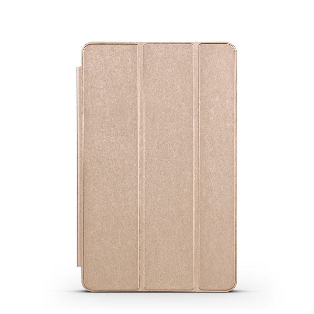 Image of Samsung Galaxy Tab A 10.1 (2019) Leder Tasche Flip Cover Hülle - Gold bei Apfelkiste.ch