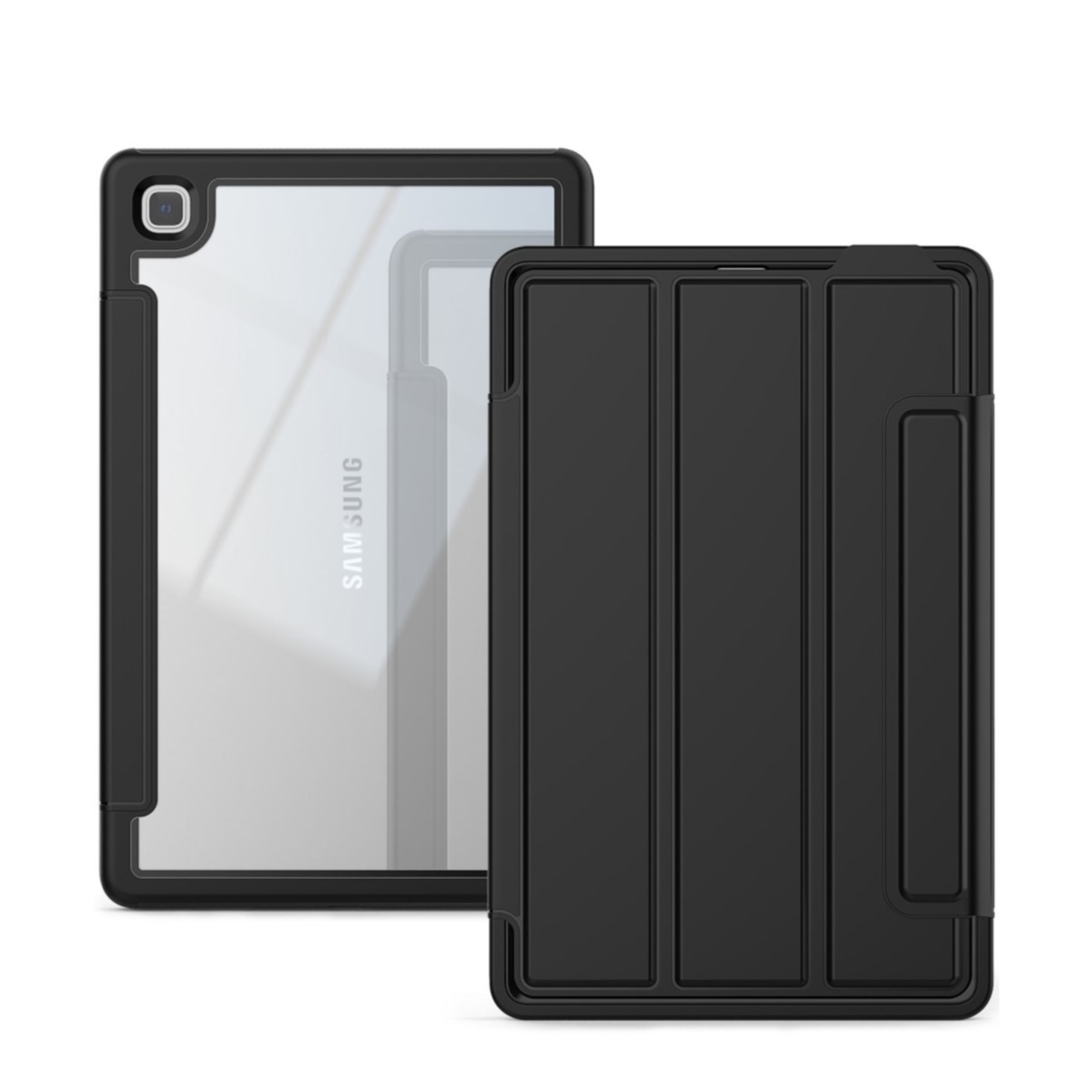 Image of Samsung Galaxy Tab A7 10.4" (2020) Outdoor 360-Grad Schutzhülle - Schwarz / Transparent bei Apfelkiste.ch