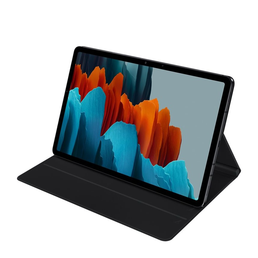 Image of Samsung - Galaxy Tab S8 / Tab S7 Antibakterielle Book Cover Tasche (EF-BT630PBEGEU) - Schwarz bei Apfelkiste.ch