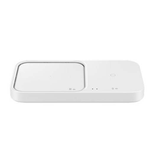 Image of Samsung - (15W) Qi Wireless Charger Duo Ladegerät Schnellladestation + Netzteil (EP-P5400TWEGEU) - Weiss bei Apfelkiste.ch