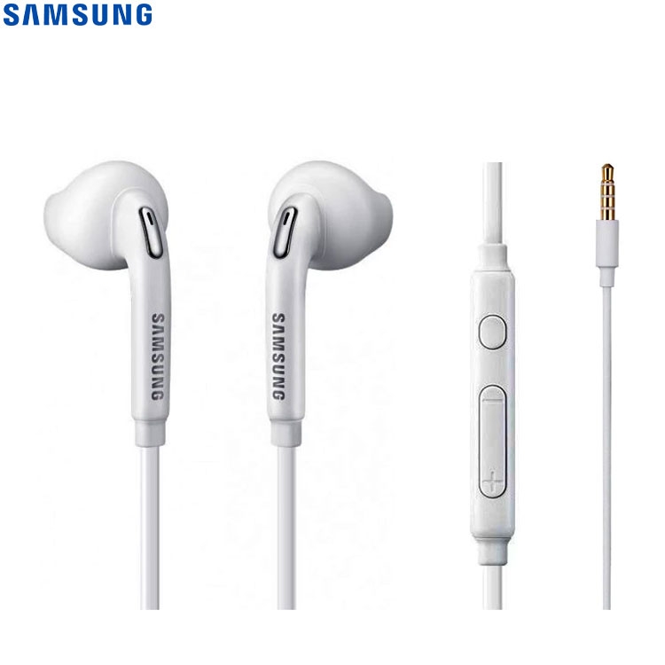 Stereo In-Ear-Fit Kopfhörer Headset mit 3.5 mm Klinken Anschluss (EO-EG920BWEGWW) - Weiss