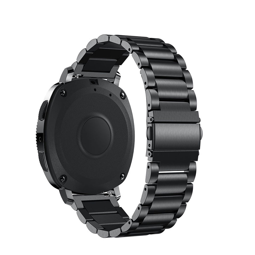 Image of Samsung Galaxy Watch 3 (41mm) Edelstahl Armband Butterfly Verschluss - Schwarz bei Apfelkiste.ch