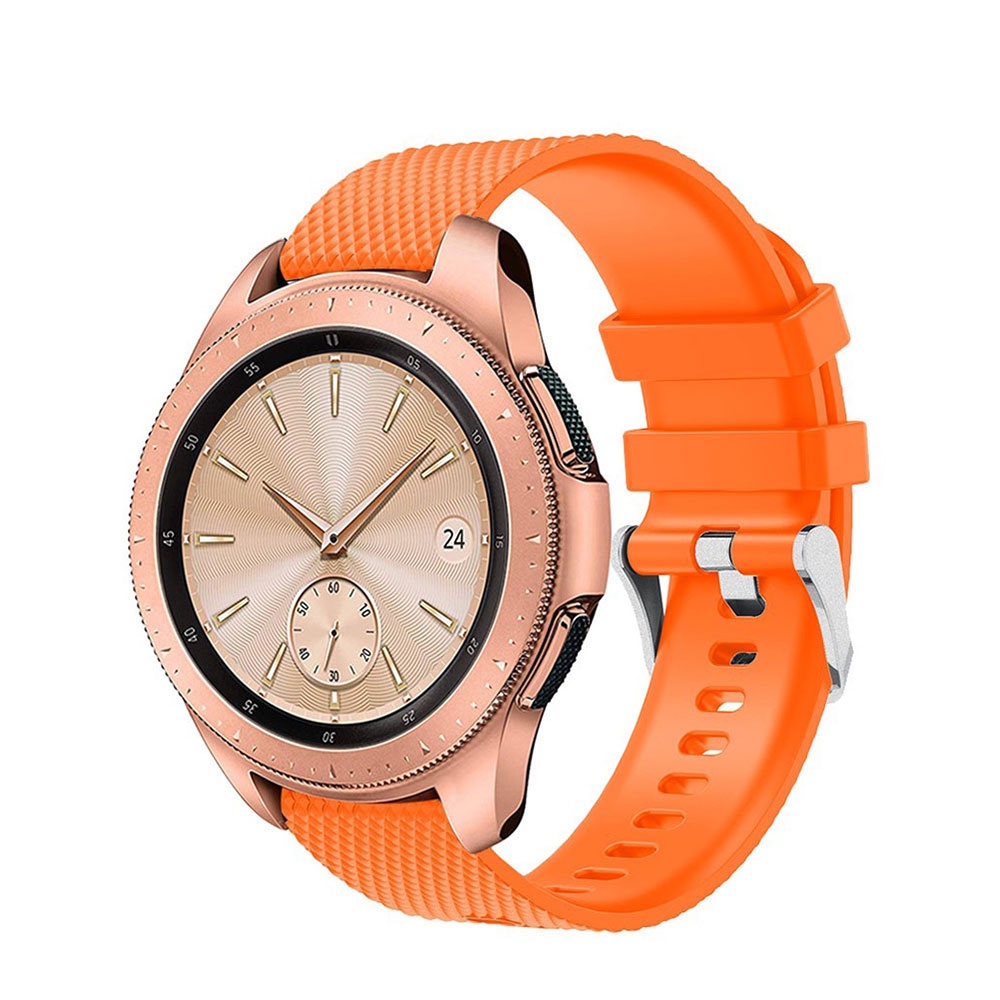 Image of Samsung Galaxy Watch 3 (41mm) Sport Silikon Armband - Orange bei Apfelkiste.ch