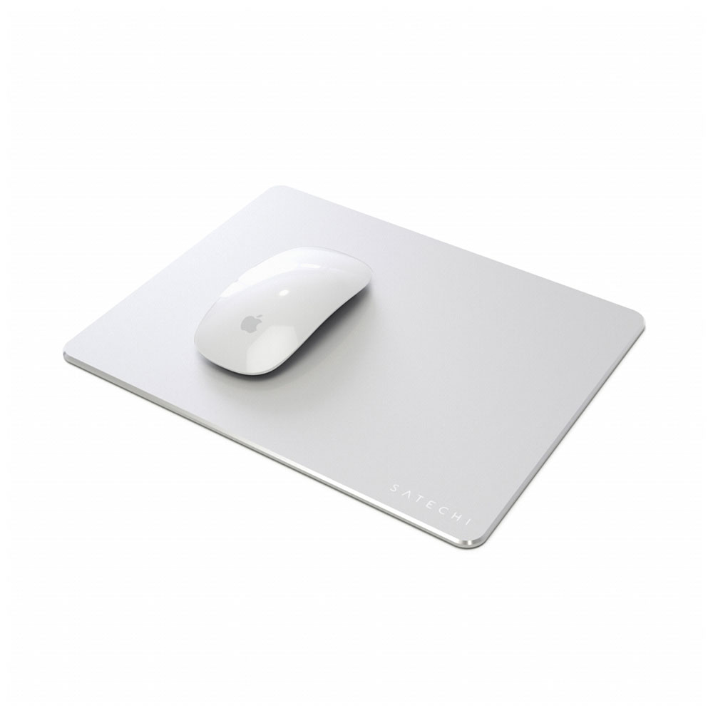 Image of Satechi - (25x21cm) Mauspad Aluminium Mouse Pad (ST-AMPAD) - Silber bei Apfelkiste.ch