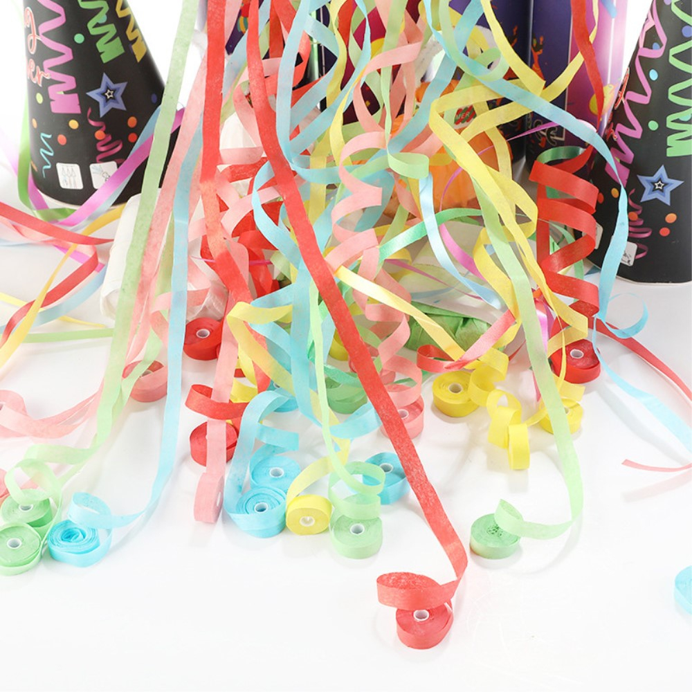10er Pack Party Luftschlangen – Papierschlangen Für Geburtstag, Hochzeit & Feiern