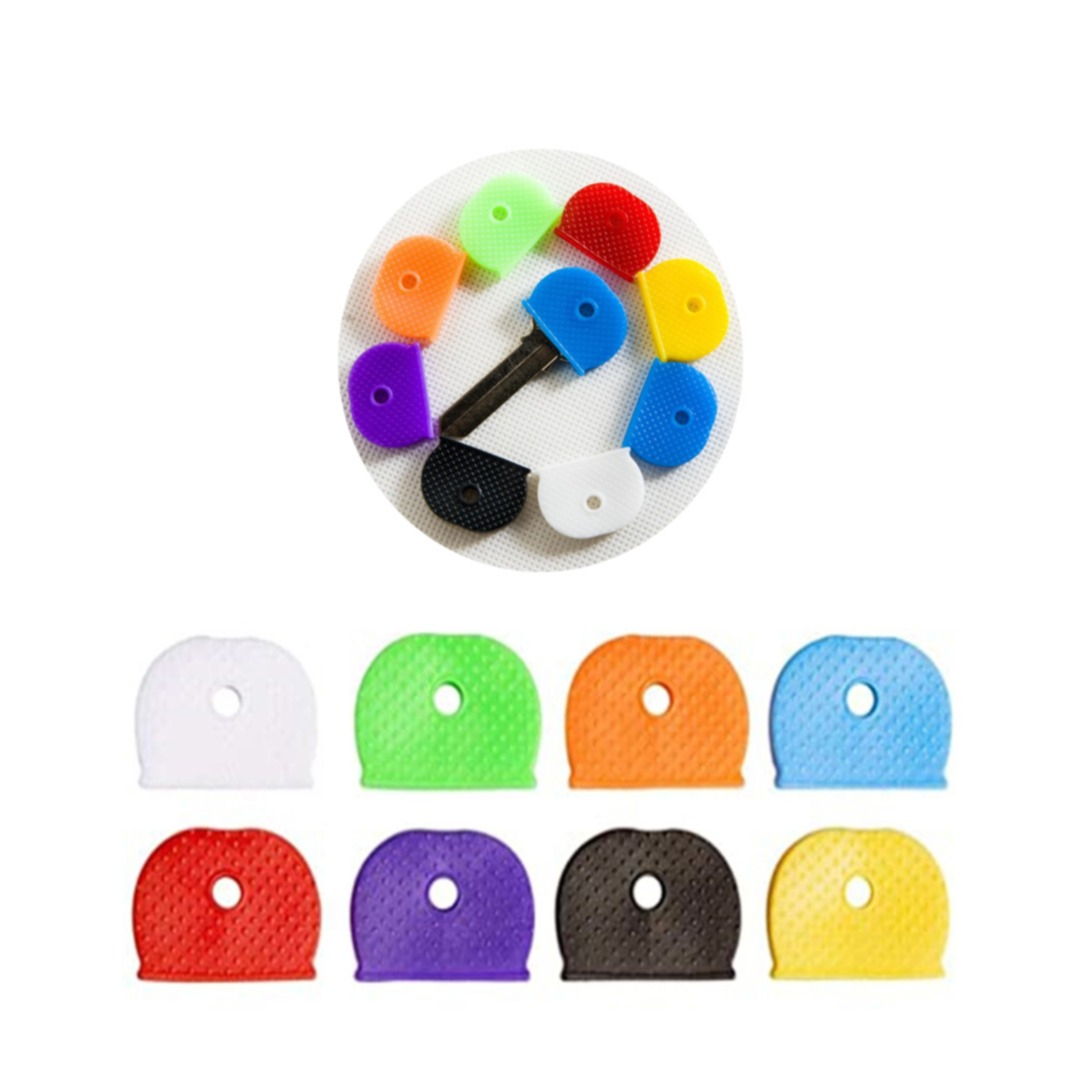 32er Set) Gummi Schlüssel Kennring Key Organizer