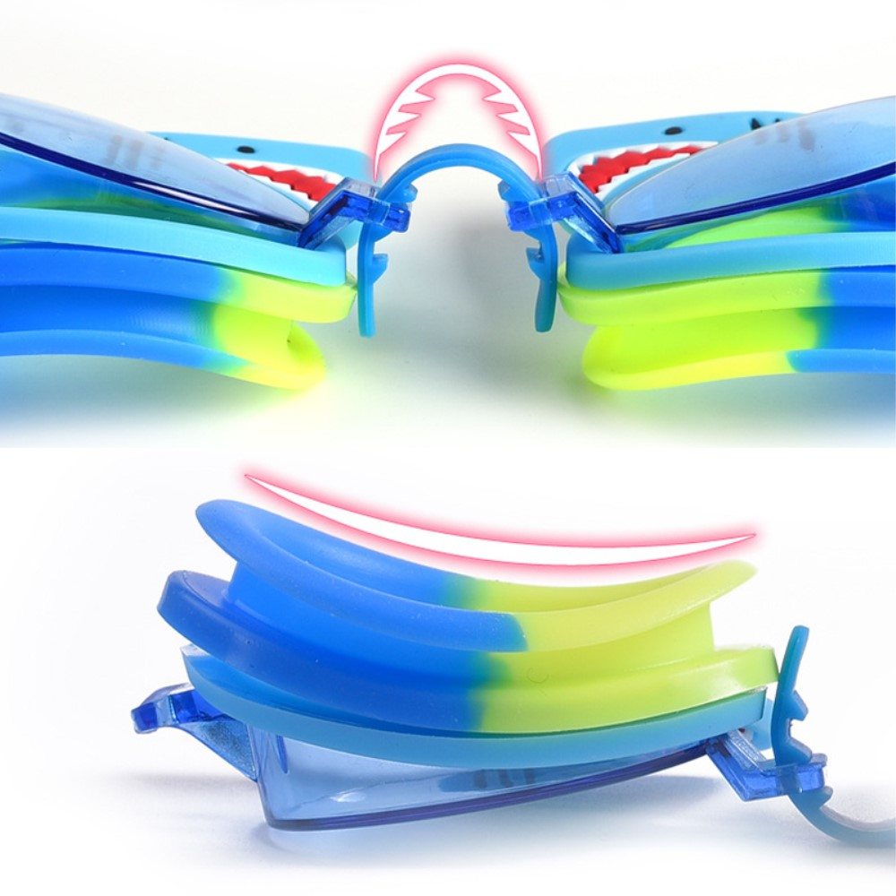 TOYANDONA 3 Stück Schwimmbrillen - Frosch & Affen Design Für Kinder PVC