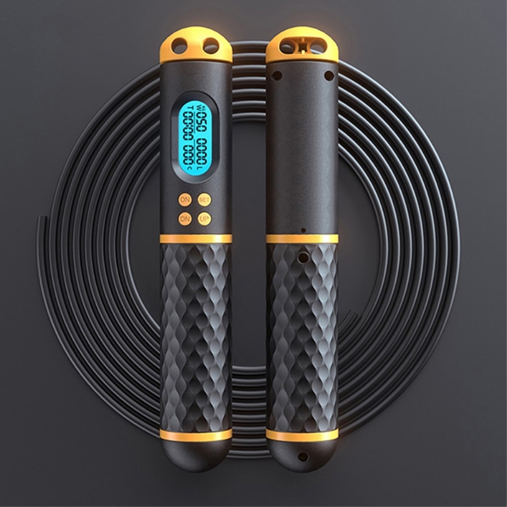Smart Springseil Mit Digitalem Zähler – Verstellbares Fitness-Seil Aus Stahldraht, Automatische Zählung, Für Zuhause, Park & Sportplatz – Perfekt Für Fettabbau Und Ausdauer Smart Springseil Mit Digitalem Zähler – Verstellbares Fitness-Seil Aus Stahldraht, Automatische Zählung, Für Zuhause, Park & Sportplatz – Perfekt Für Fettabbau Und Ausdauer