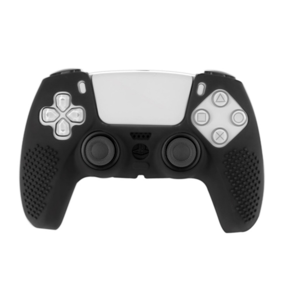 Image of Sony Playstation PS5 Controller Silikon Case Schutzhülle - Schwarz bei Apfelkiste.ch
