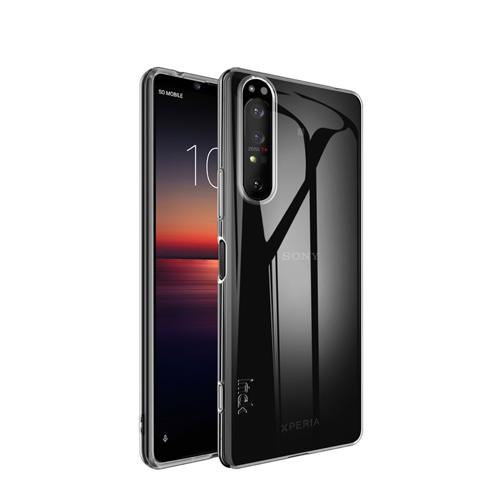 Image of IMAK - Sony Xperia 1 II Gummi Case Ultra Thin Hülle - Transparent bei Apfelkiste.ch