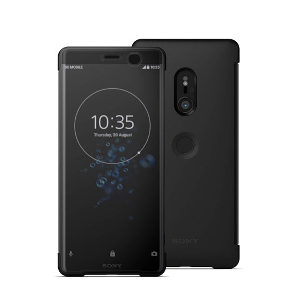 Image of Sony - Xperia XZ3 Style Cover Stand Flipcase Hülle (1315-6236.3) - Schwarz bei Apfelkiste.ch