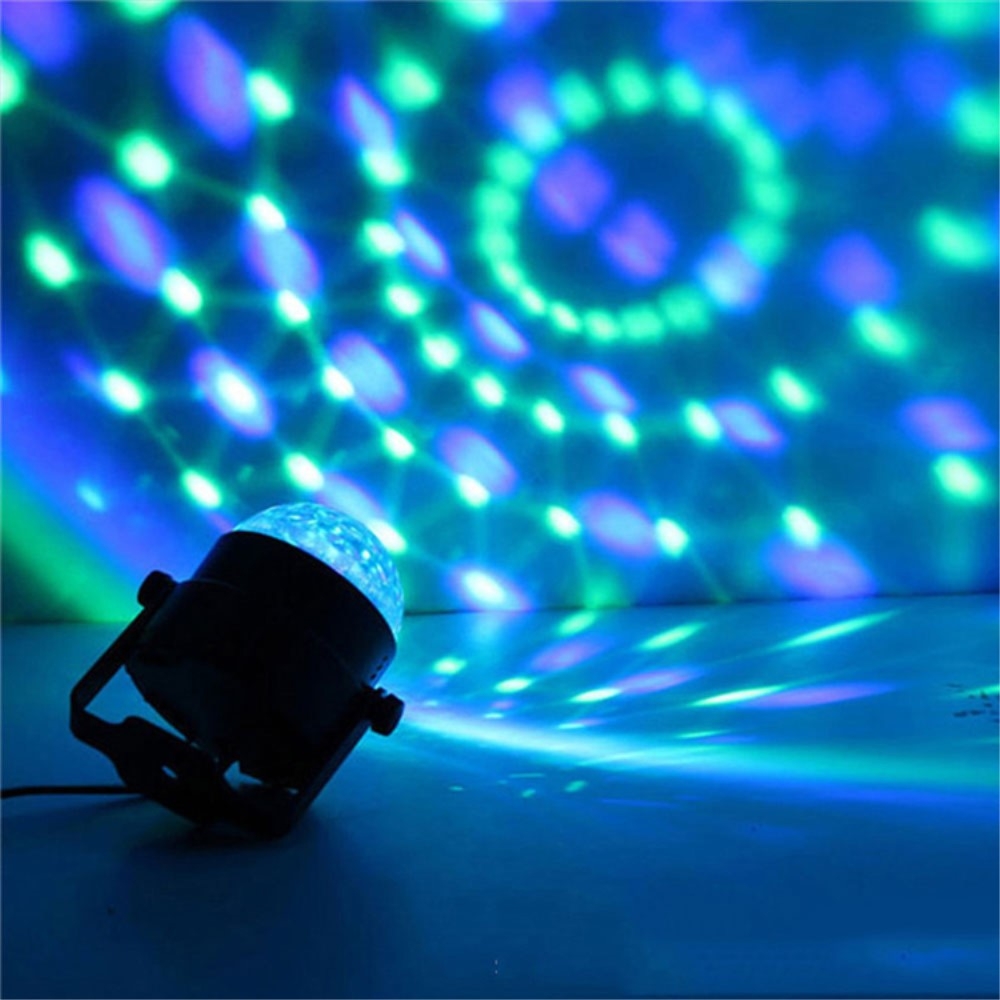 Kaufe RGB Mini DJ Disco Laser Licht Projektor USB Aufladbare LED