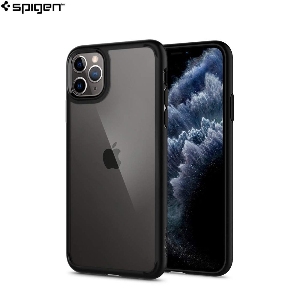 iPhone 11 Pro Max Hülle Ultra Hybrid Case (075CS27136) - Transparent / Schwarz