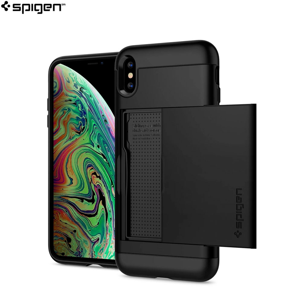 iPhone Xs Max Slim Armor CS Case Hülle (065CS24842) - Schwarz