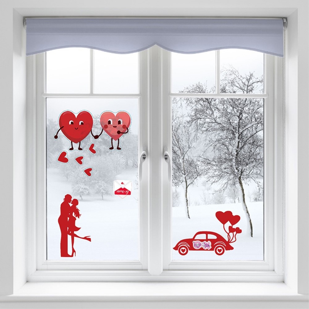 Image of Wandtattoo Aufkleber Wandsticker (20x30cm) - Herzen bei Apfelkiste.ch