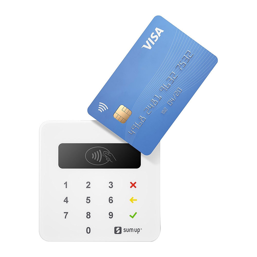 Image of SumUp - Air Bezahlterminal Kartenterminal für Kartenzahlungen (Visa, Mastercard, Maestro, Apple Pay uvw.) für iOS/Android bei Apfelkiste.ch
