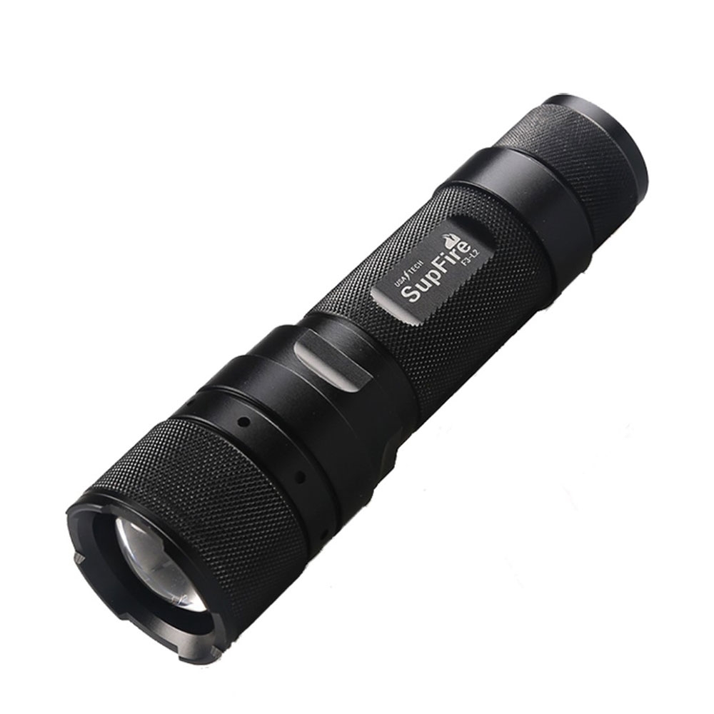 Image of SupFire F3-L2 CREE L2 (T6) Mini LED Alu Taschenlampe (1100LM) - Schwarz bei Apfelkiste.ch