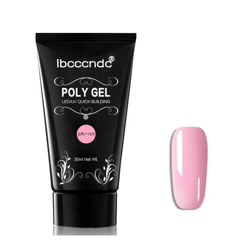 Image of (30ml) UV Poly Gel Nagel Design Farb Tube - Pink bei Apfelkiste.ch