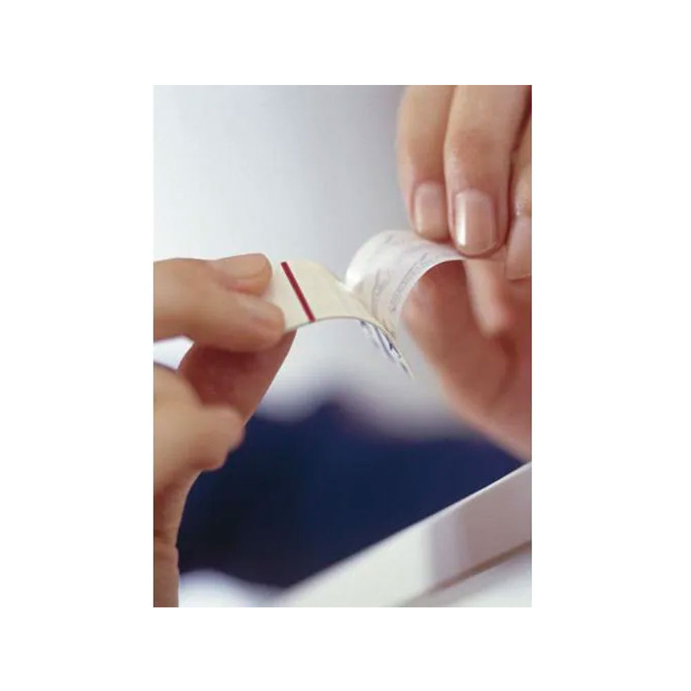 Tesa Powerstrips Grand / à Deux Faces Adhésif / 58000-00102 / SANS TRACES Détacheable / Fait De Plastique De Haute Qualité / Chaque 10 Bandes - Blanc, Large | 5er Pack